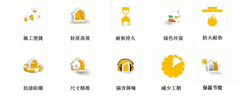 加氣混凝土板材基本特征 加氣混凝土板材基本特征